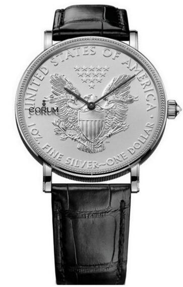 Review Replica Corum C082 / 02495 082.645.01 / 0001 MU53 Coin 1 $ Silver 50th Anniversary Edition mens watches